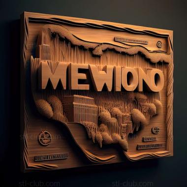 3D model Memphis Tennessee (STL)